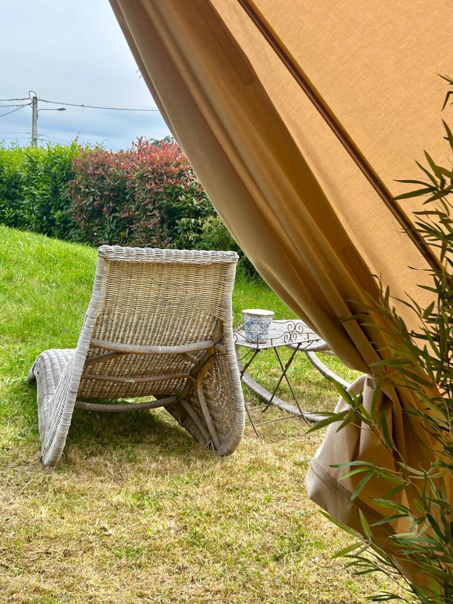 Chambre Au Jardin Tente De Charme Eguzon-Chantome Dış mekan fotoğraf